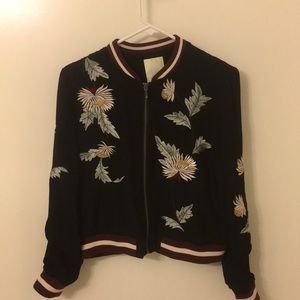 ‘Elevenses’ Embroidered Jacket